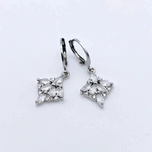 SILVER Hoops Earrings